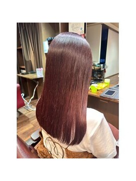 ランソ 成田店(RUNSO) ボルドールビーカラー×小顔に見せるヘア♪