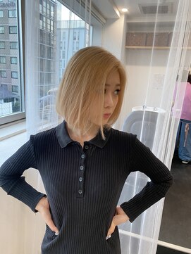 カラ ヘアーサロン(Kala Hair Salon) ハイライトバレイヤージュダブルカラーケアブリーチ20代30代