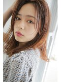 ≪chan.≫こなれセミミディフレンチカジュアル透明感カラー