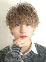 オーシャントーキョー 渋谷神南(OCEAN TOKYO) ラウンドマッシュ韓国フェザーパーマメンズカット学割