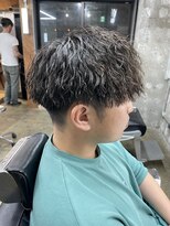 【Lond LOGAN亀井】メンズ　ツイストスパイラル　ツイストパーマ