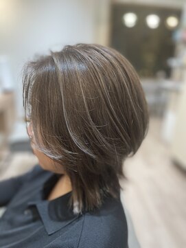 こもれびヘアー(こもれびhair+) 白髪ぼかしハイライト
