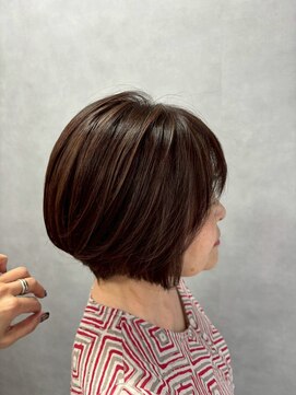 ウル バイ ドット(ulu by dot.) 【仁藤】髪質改善カラー/白髪ぼかしハイライト[町田駅/髪質改善]