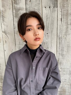 ロンドロゼ 池袋(Lond rose) ♪ミニウルフレイヤーカット顔周り前髪韓国ショートボブ/池袋