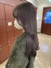 【人気NO.1】カット+髪質改善カラ－￥15,950→￥9,800