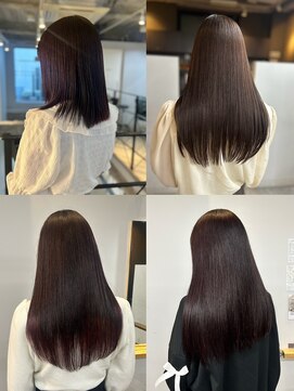ヌープヘアーアイス(NUUP.hair ici) 【透明感】柔らか透明感カラーでツヤ溢れるロング◎