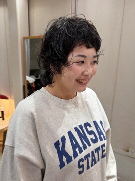 ディペ(Dipe) ぬけ感ショートパーマ