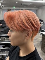 ニコ トウキョウ ロジック(nico TOKYO Logic)&nbsp;メンズセンターパート曲がる縮毛矯正アップバング