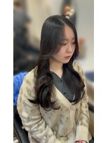 ジュノヘアージャパン 表参道(JUNO HAIR JAPAN)&nbsp;黒髪/クラゲヘアー/オリーブグレー/小顔/ココアベージュ/渋谷