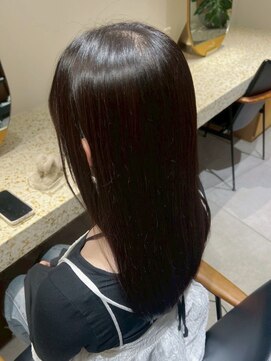 地毛風ストレート