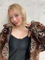 リミットバイアフィナー 大宮店(limit by Afinar) くびれボブ/レイヤーボブ/ブリーチ/ブロンド