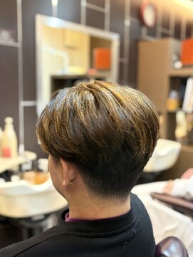 マーブル ヘアー(marble hair) メンズメッシュカラー