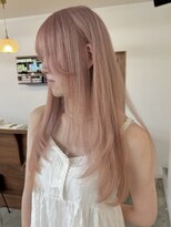 リヴ オオサカ(LIV OSAKA)&nbsp;ミルクティーピンク/トリプルカラー/ケアブリーチ/大阪梅田