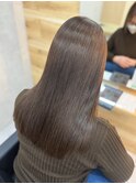 白髪ぼかし ベージュ×ULTOWA 髪質改善〇平塚
