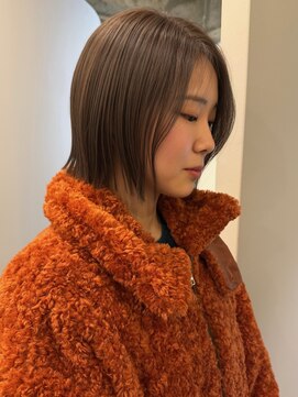 カノエ(canoe) 30代40代韓国ボブ髪質改善ミディアムレイヤー似合わせカット