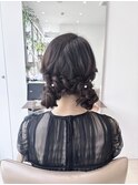 ツインお団子ゆるふわヘア＊結婚式お呼ばれヘア♪10代20代30代