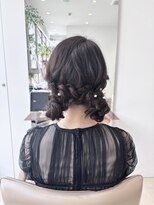 ビオラバイフーガ 綱島(Viola by FUGA) ツインお団子ゆるふわヘア*結婚式お呼ばれヘア♪10代20代30代