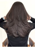 ハイライトバレイヤージュダブルカラーケアブリーチ20代30代