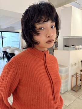 エヌ 河原町(enu) ニュアンスパーマでスタイリングを楽に！