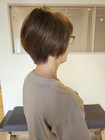アン アイズ(ann EYES)&nbsp;ショート前髪ありイメチェン20代30代40代50代水素カラー