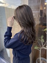 ニコリヘアワークス(nicori hair works) ロング×レイヤー×ナチュラルブラウン1