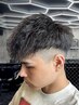 【お洒落度UP！】ツイストスパイラルパーマ＋メンズカットコース｜フェード可