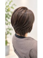ゼル イオンタウン名西(ZELE)&nbsp;【骨格補正】絶妙な丸みと毛流れ×大人上品な絶景ショートボブ