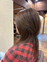 穀雨(Kokuu)&nbsp;骨格補正レイヤーカットで叶える大人可愛いセミロング