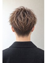 アーダーヘアサロン 武生店(ADER HAIR SALON)&nbsp;無造作キャラメルブラウンメンズマッシュショート