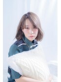 重めな中に動きのあるボブスタイル neolive susu