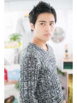 ミック ヘアアンドビューティー 大山店(miq  Hair&Beauty) 爽やか好感◎七三ショートb