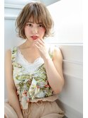 【THEATER】ひし形シルエット　グレージュ　ブルージュ
