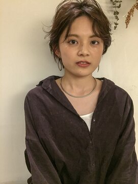 ロティー(loty) 無造作ショート×ラベンダーカラー