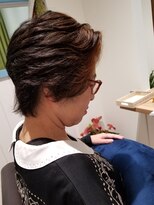 ヘアーメイク コラソン(hair make corazon)&nbsp;似合わせカットメルティカラー着物フェミニンロング