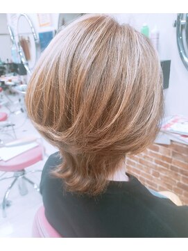 髪こうぼう メッシュ