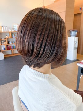 ベルポートヘア(Bellport hair) ナチュラルグラボブスタイル