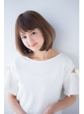 加藤貴大40代からオススメなショートバング小顔ひし形ボブ