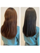 ルークサンゴーサン(LOOC/353)&nbsp;LOOC式ダメージレス縮毛矯正×こなれヘア