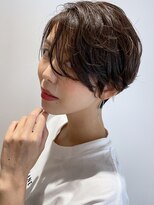 マイラ 銀座(myla)&nbsp;こなれパーマのくせ毛風アッシュグレイショート【Yamaki】
