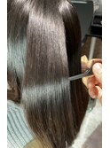 髪質改善ストレート
