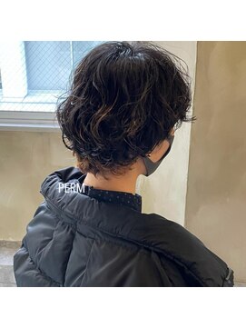 カフネ(CAFUNE) 《藤野お客様スタイル》クセ毛になじむショートパーマ
