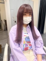 ピヨン 心斎橋(piLLon)&nbsp;アースカラー くびれヘア デザインカラー　ツートンカラー　SK26