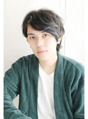 ツイストスパイラルスキンフェード韓国マッシュセンターパート04