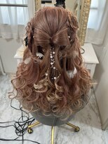 アチーブ エムプラス 茶屋町店(Achieve m +)&nbsp;リボンフルールヘア