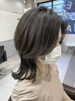 アデプト 北千住店(adept)&nbsp;【adept北千住　エリスタイル】レイヤーくびれヘア×アッシュ