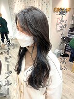 コワファーストナガサキシャンプーボーイ(COIFF1RST NAGASAKI SHAMPOO BOY)&nbsp;インナー×ネイビーブルー！