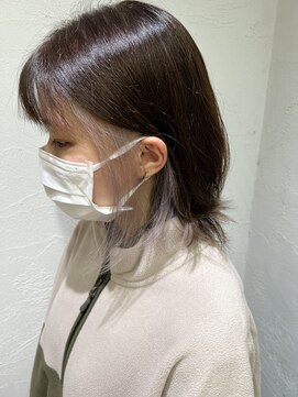 アジールヘア 池袋東口店(agir hair) ホワイトインナー10代20代ブリーチカラー池袋池袋東口