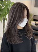 ハイライトショートヘアダブルカラーイルミナカラーオージュア