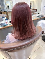 ネオリーブアイム 横浜西口店(Neolive aim)&nbsp;ハイトーン チェリーレッド ミディアム【横浜】k