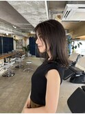 ブリーチなしでつくるカーキブラウン